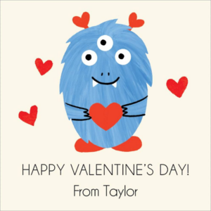 619445280.png Love Monster Gift Tag Label