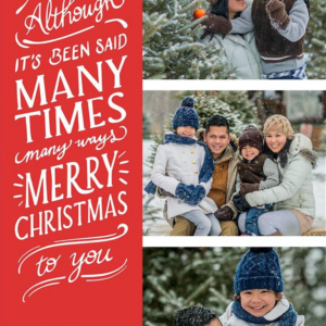 Merry Christmas to You Photo Card