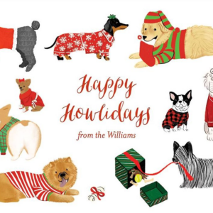 Happy Howlidays Holiday Card