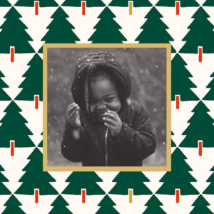 Tree Tessellation Photo Card