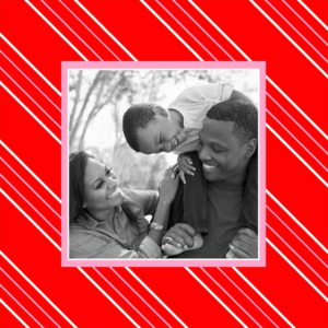 619445326.png Peppermint Stripe Photo Card