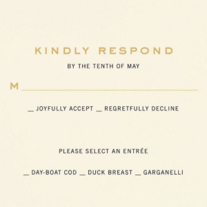 Cowrie Response Card