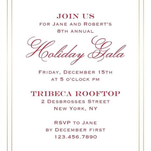 619445407.png Duo Border Holiday Party Invitation
