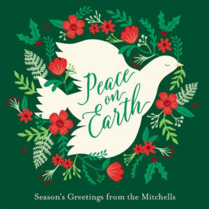Peace Dove Holiday Card