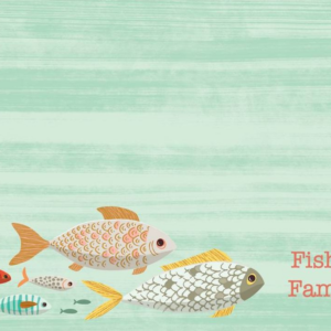 619445567.png Fish A6 Stationery