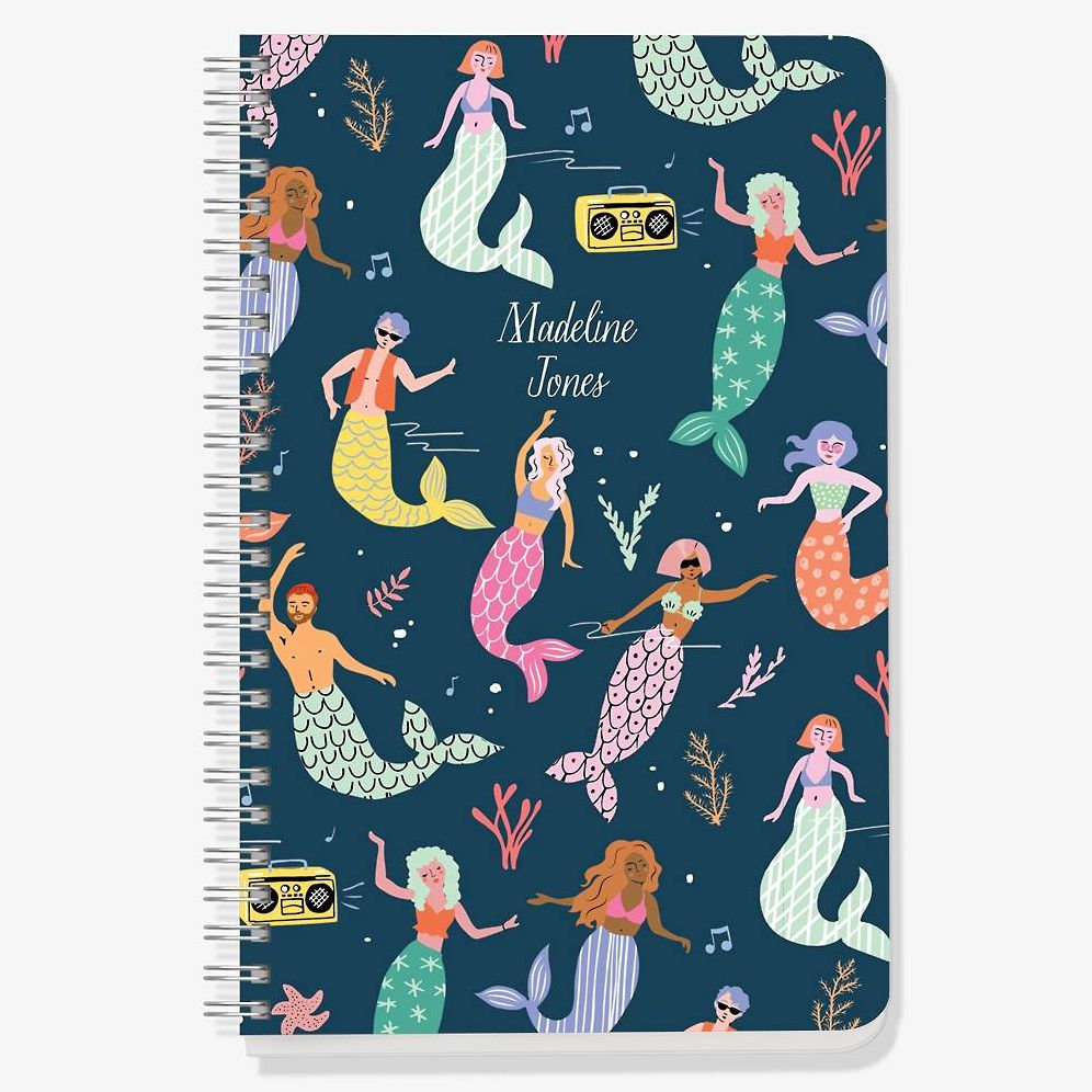 Party Mermaid Custom Journal