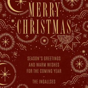 Guiding Stars Holiday Card