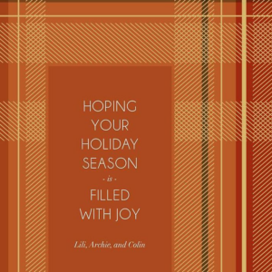 619445690.png Sparkling Tartan Holiday Card