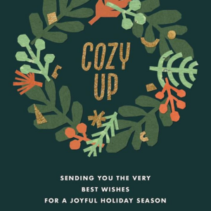 619445693.png Eucylyptus Wreath Holiday Photo Card