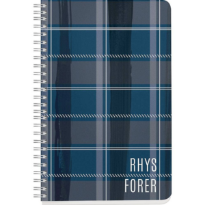 619445729.png Navy Plaid Custom Journal