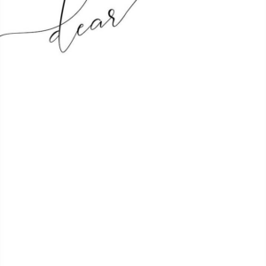 Signature Dear Stationery