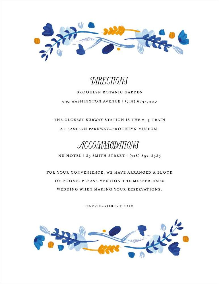 Miss Lila Information Card