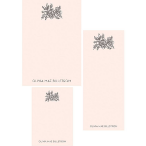 619445982.png Floral Mixed Personalized Notepads
