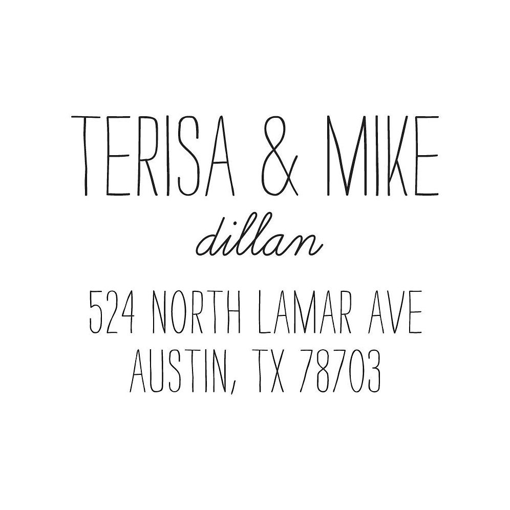 Homestead Custom Stamp Set