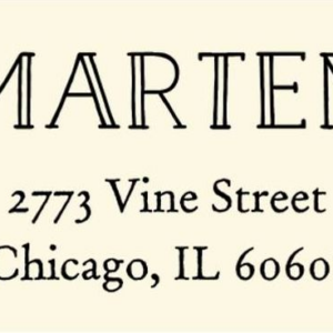 Vintage Marquis Return Address Label