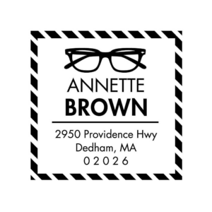 Glasses Custom Stamp Set