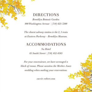 Buckhannon Information Card