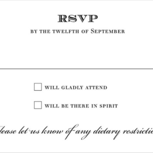 Foil Leaves Response Card