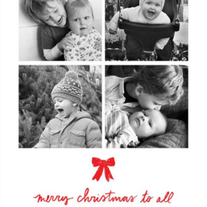 Holiday Triptych Vertical Photo Card