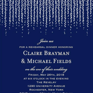619447554.png Silver Foil Stamped Chandelier Rehearsal Dinner Invitation