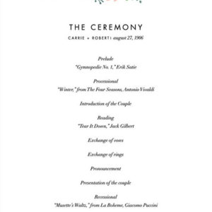 Wrapped in Wildflowers Program