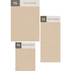 Block Linen Mixed Personalized Notepads
