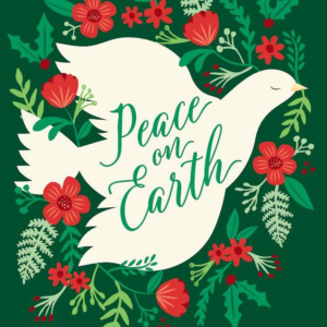 Peace Dove Holiday Card