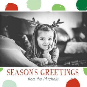 619447833.png Paint Dots Holiday Photo Card