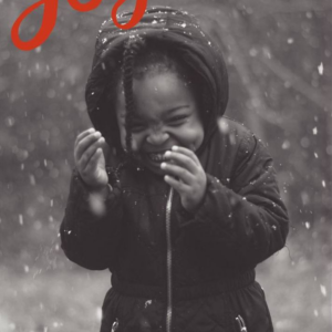 Joy Script Holiday Photo Card Vertical