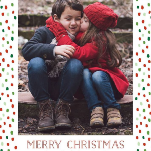 619447837.png Holiday Flurry Photo Card Vertical