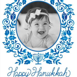 619447839.png Hanukkah Frame Photo Card