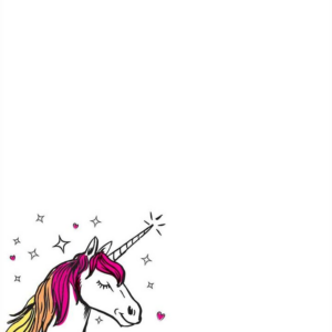 Unicorn A6 Stationery