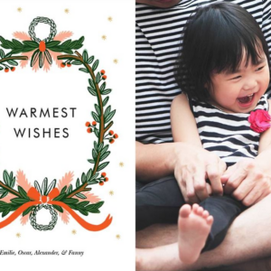 619447877.png Midnight Wreath Horizontal Photo Card