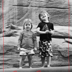 Cursive Holidays Vertical Photo Card