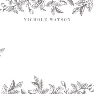 Garden Border Stationery