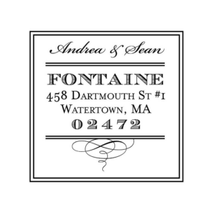 Bella Cafe Custom Stamp Set