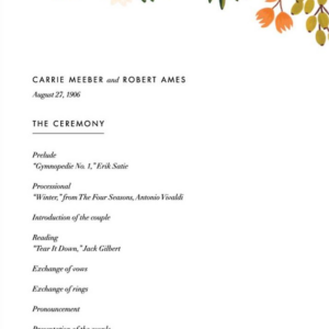 Citrus Orchard Program