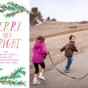 619448196.png Grinning and Glowing Photo Card