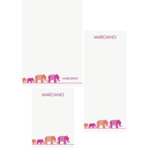 619448199.png Elephants Mixed Personalized Notepads