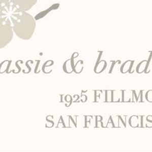 Cherry Blossom Cement Return Address Label