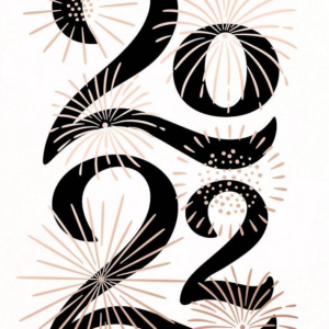 A Sparkling New Year Greeting Card