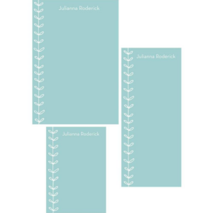 Vines Pool Mixed Personalized Notepads