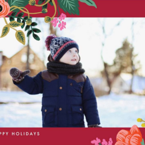 Birch Monarch Photo Card