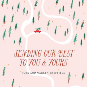 Watch for Reindeer Crossings Invitation