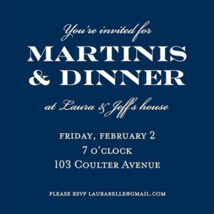 Vintage Marquis Color Party Invitation