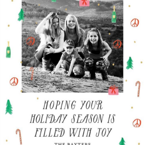 All Good Things Holiday Photo Card