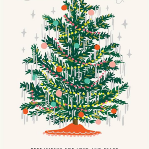 Tinsel Tannenbaum Holiday Photo Card