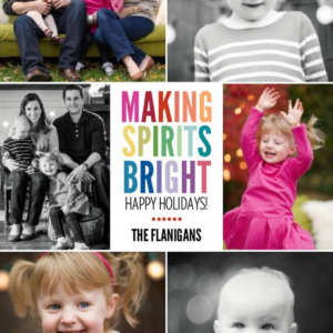 619448740.png Making Spirits Bright Holiday Multi-Photo Card