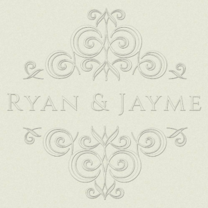 Custom Name Embossing Plates Vintage Swirl Top Load