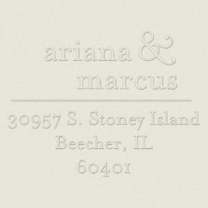 Return Address Embosser - Ampersand